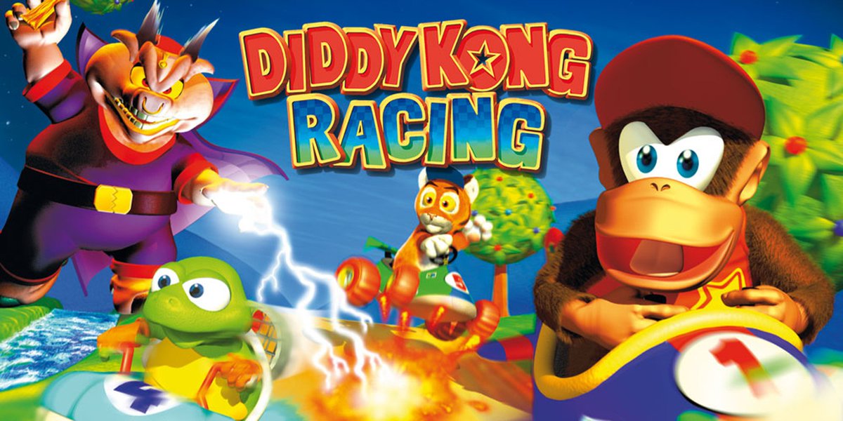 Although Diddy Kong Racing has never had a direct sequel or even a proper rerelease, it's a game which created ripples which are still felt to this day. I wanted to take a moment to look at its legacy. 1/28 #DiddyKongRacing  #DiddyKong