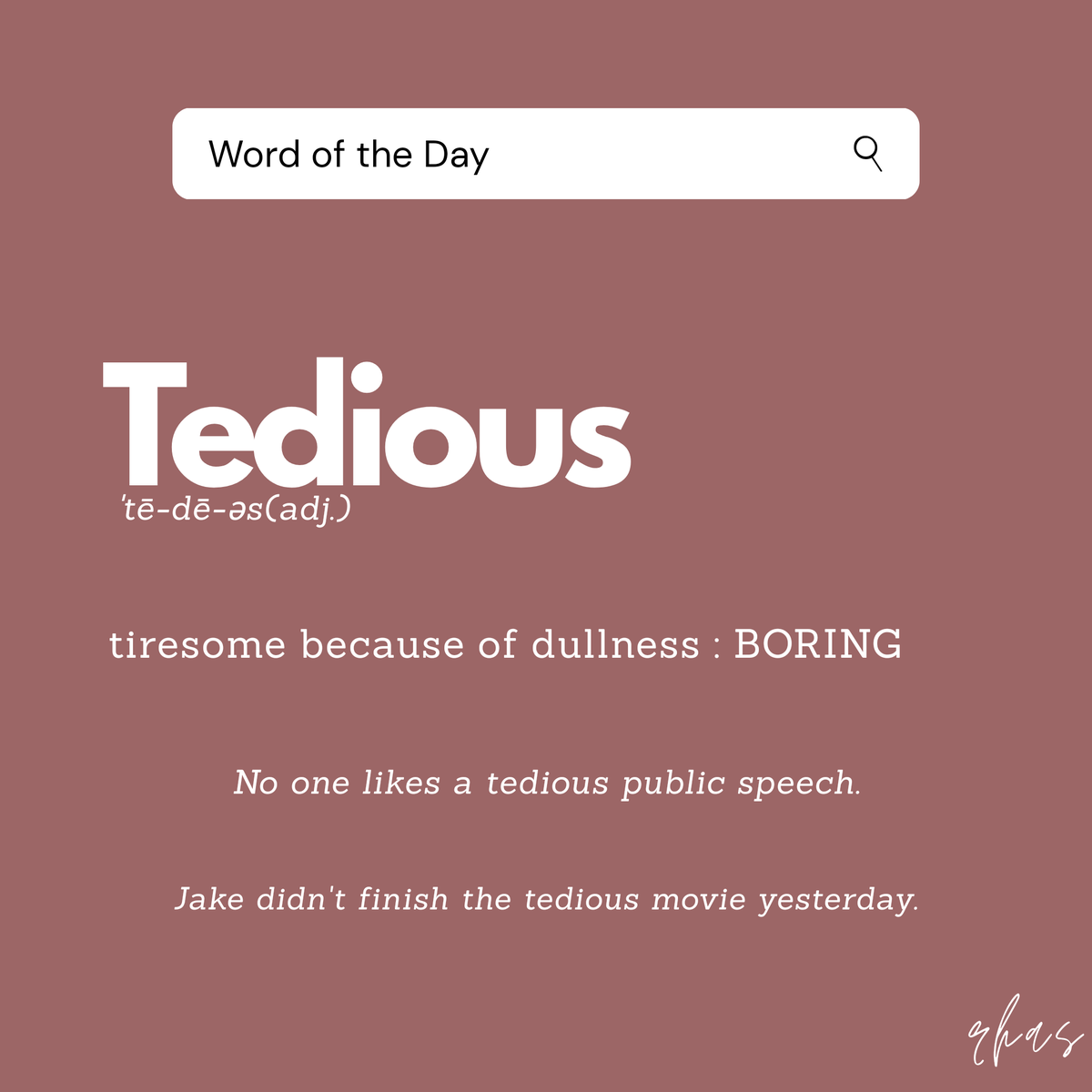 WOTD2021's tweet photo. Comment your example sentences too‼️

Let's all #LearnEnglish together in #Fun and #Creative way. 
No need to look for dictionaries, we'll bring the dictionary to you. Follow us &amp; gain #knowledge everyday #WordOfTheDay #EducationForAll #English #Vocabulary  #Learn #TrendingNow https://t.co/vzFfFISeQr