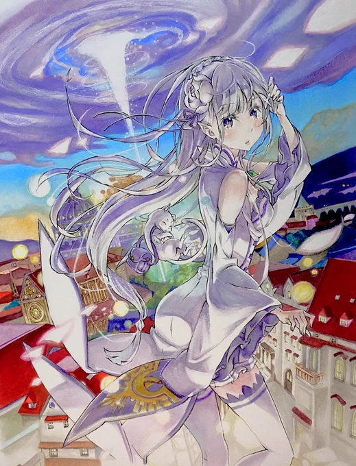 『Re:ゼロから始める異世界生活』

エミリアとパック 
