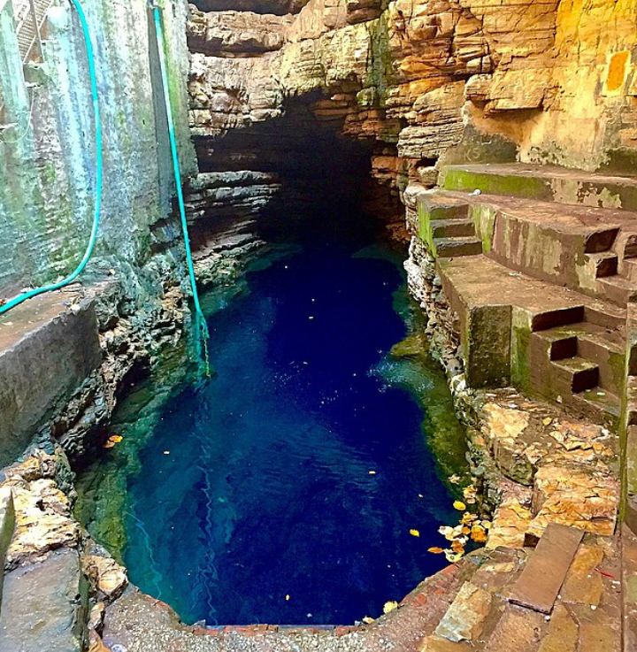 Some mysteries remain unsolved for eternity...The legendary Bheem Kund is a natural water tank believed to be in existence since the time of MahabharataTo date many have tried but none have been able to measure the depth of Bheem Kund.  #Thread