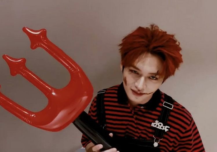 — minho as chucky; a scary thread  #StrayKids  #skz