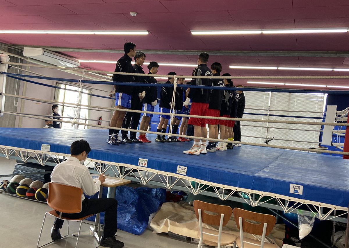 BOXINGryukoku's tweet photo. 11月1日　リーグ交流戦
VS大阪大学🥊
5対2で見事勝利しました！
来週から個人トーナメントが始まるので応援よろしくお願いします！！ https://t.co/UUUwQh46l4