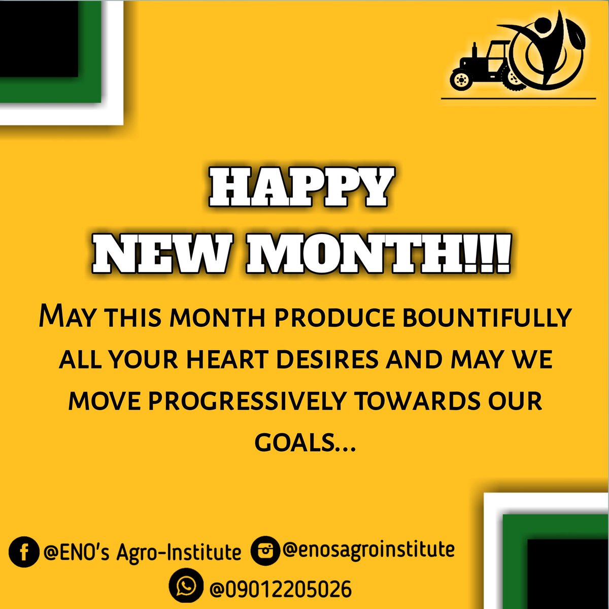 Jessylovesagro's tweet photo. Happy new month. I smell Christmas already! It's said that in all thy gettings, get understanding. I want you to know that soon agriculture will be a $1 trillion market. Investing in it will serve you a great deal. 
#HappyHalloween
#EriBillionaire #SundayThoughts #newmonth https://t.co/f6rEynygp1