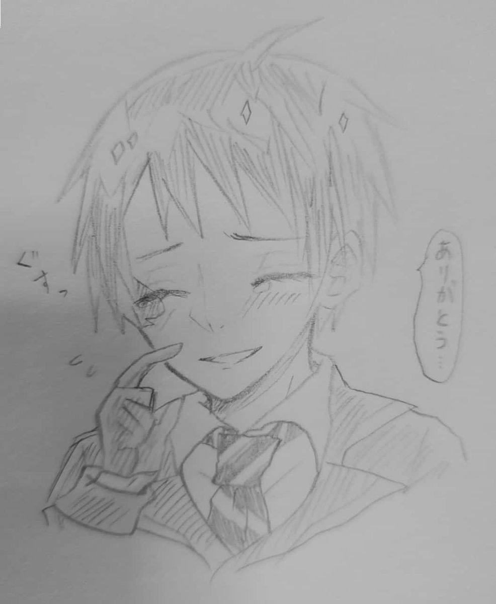 昨日描いてた♠アナログ落書き 