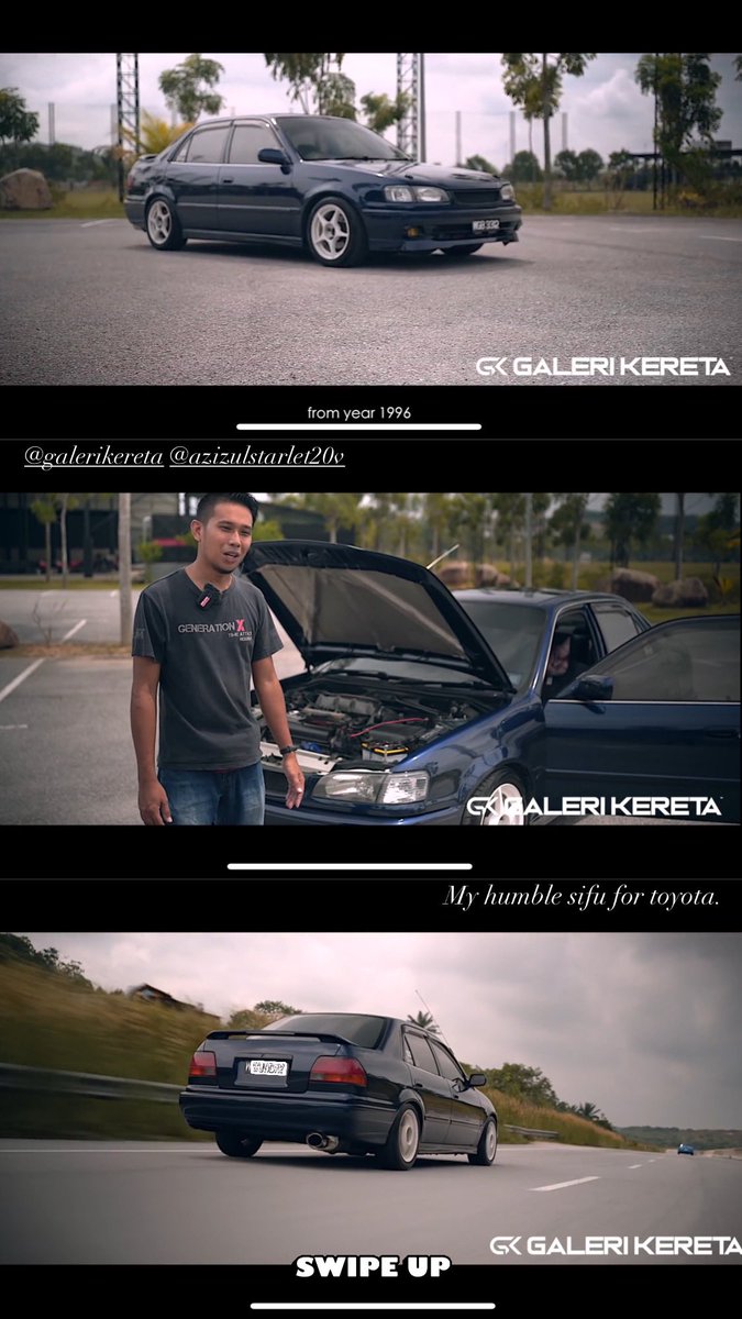 MSufiyanAzlan's tweet photo. My guru for toyota. Humble as always #static365 #galerikereta https://t.co/Qi6HCs3lt0