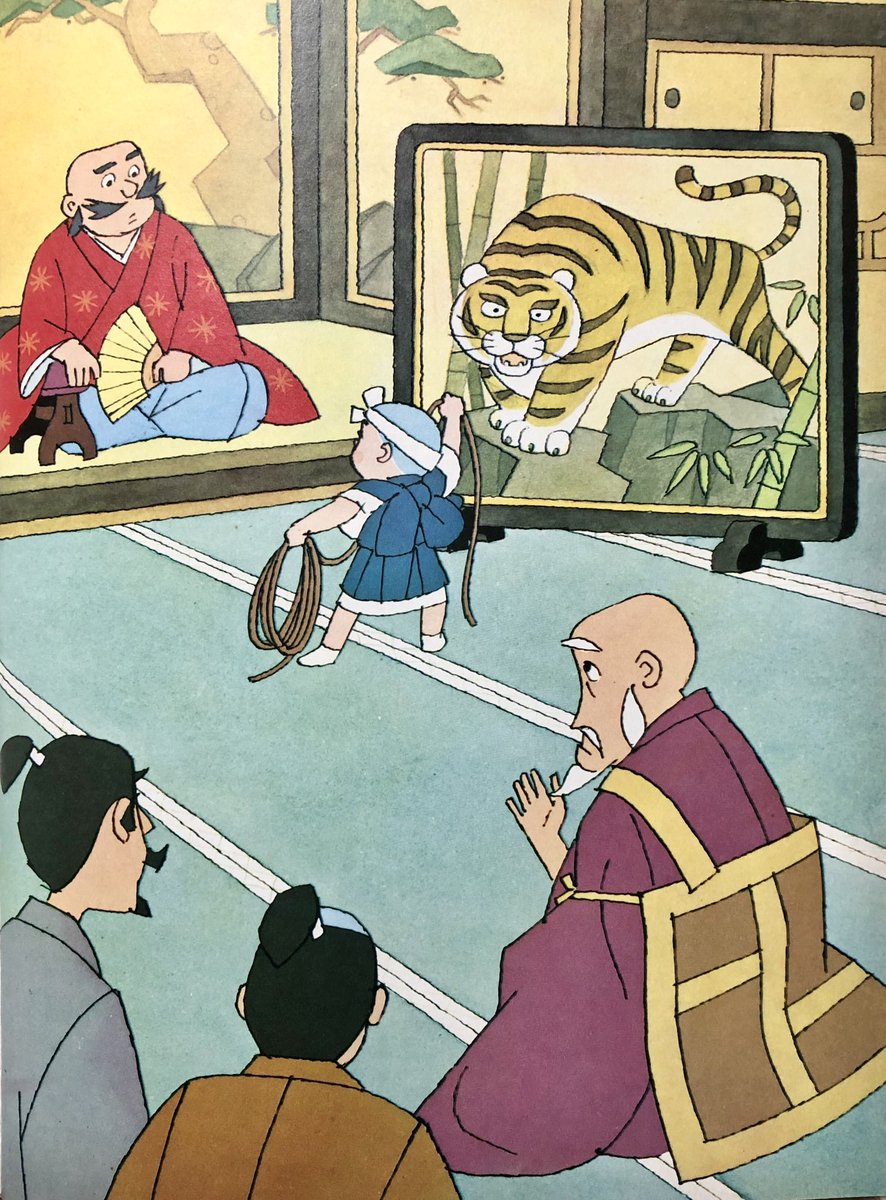 36912_abecobe's tweet photo. @RECORD03915832 森やすじ先生の絵本

小学館　世界の童話
日本のわらい話　いっきゅうさん

こちら、全部で３５頁ほどあります

幼い頃から立派なお坊さんとなるまで描かれており、お馴染みのエピソードも盛りだくさんです🥰

紙芝居の方が紅ほっぺがオーバーですが、絵の雰囲気はほとんど同じでした❣️ https://t.co/klop5LRDh8