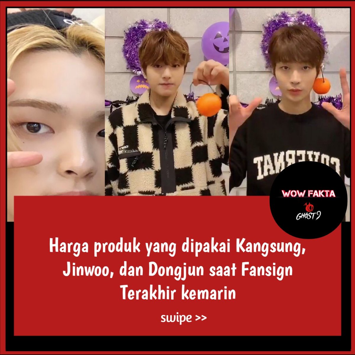 wowfaktaghost9's tweet photo. the price of the product used by Kangsung, Jinwoo and Dongjun during the Last Fansign yesterday ❤️

#GHOST9 #고스트나인 #leejinwoo #이진우 #Think_of_Dawn #leekangsung #이강성 #choijunseong #최준성 #hwangdongjun #황동준 https://t.co/amHOxGYksA