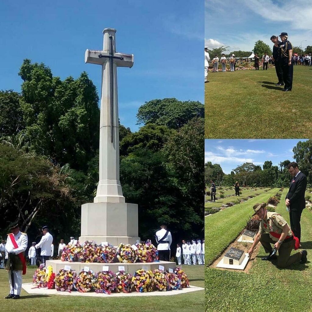 PulauLabuan's tweet photo. Lest we forget🎖Remembrance Day in Labuan is celebrated the Sunday closes to 11 November each year. #StaySafe #Labuan #Borneo #Malaysia #EastMalaysia Photo by @adfinmalaysia https://t.co/VveDtB3dsu https://t.co/okYismGF4u