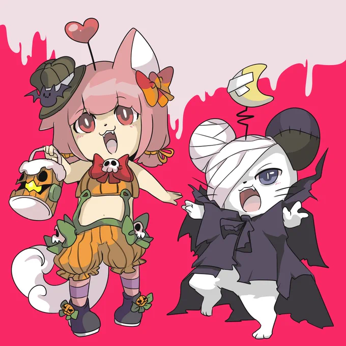 はろうぃんは終了しましたがらくがきした(あとで消す) 
