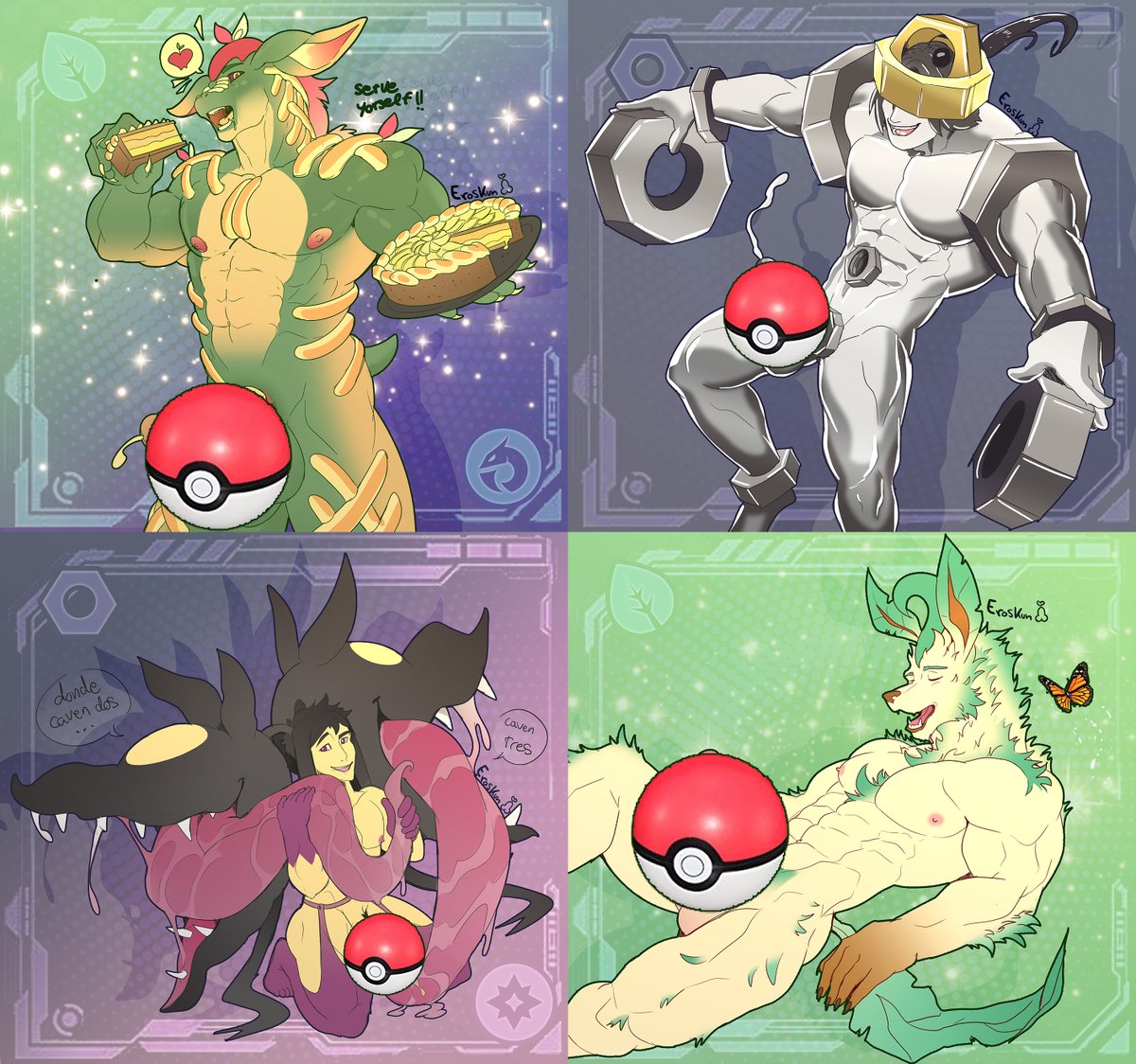 eroskunlove's tweet photo. ‼️i will make a public post with 2 of this poketobers UNCENSORED‼️ with the shiny✨version too
RULES:
💖reach 300 rts
🗨️ comment you fav 2 poketobers
the 2 pokemons more commented will be the 2 winners, and will be post it uncensored
ENDs in 2 days! https://t.co/JnyxN7xuqd
