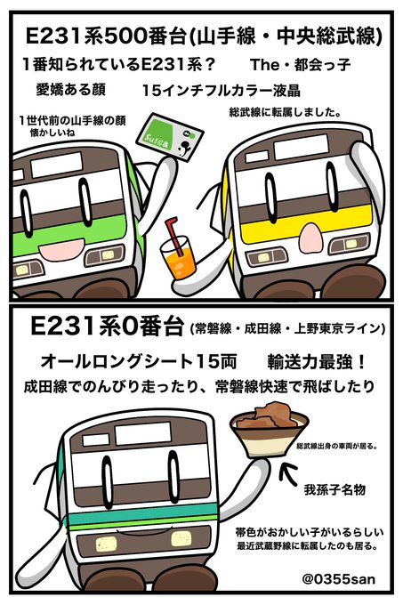 E231系のここが凄い?
1番好きな形式です! 