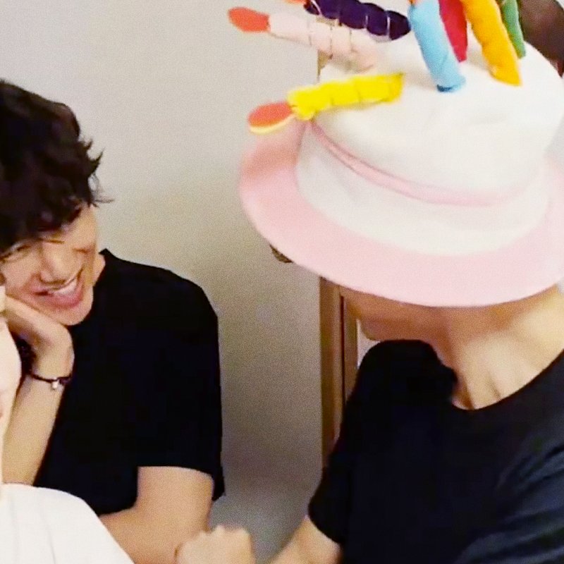 nah just look at him like your life depends on him