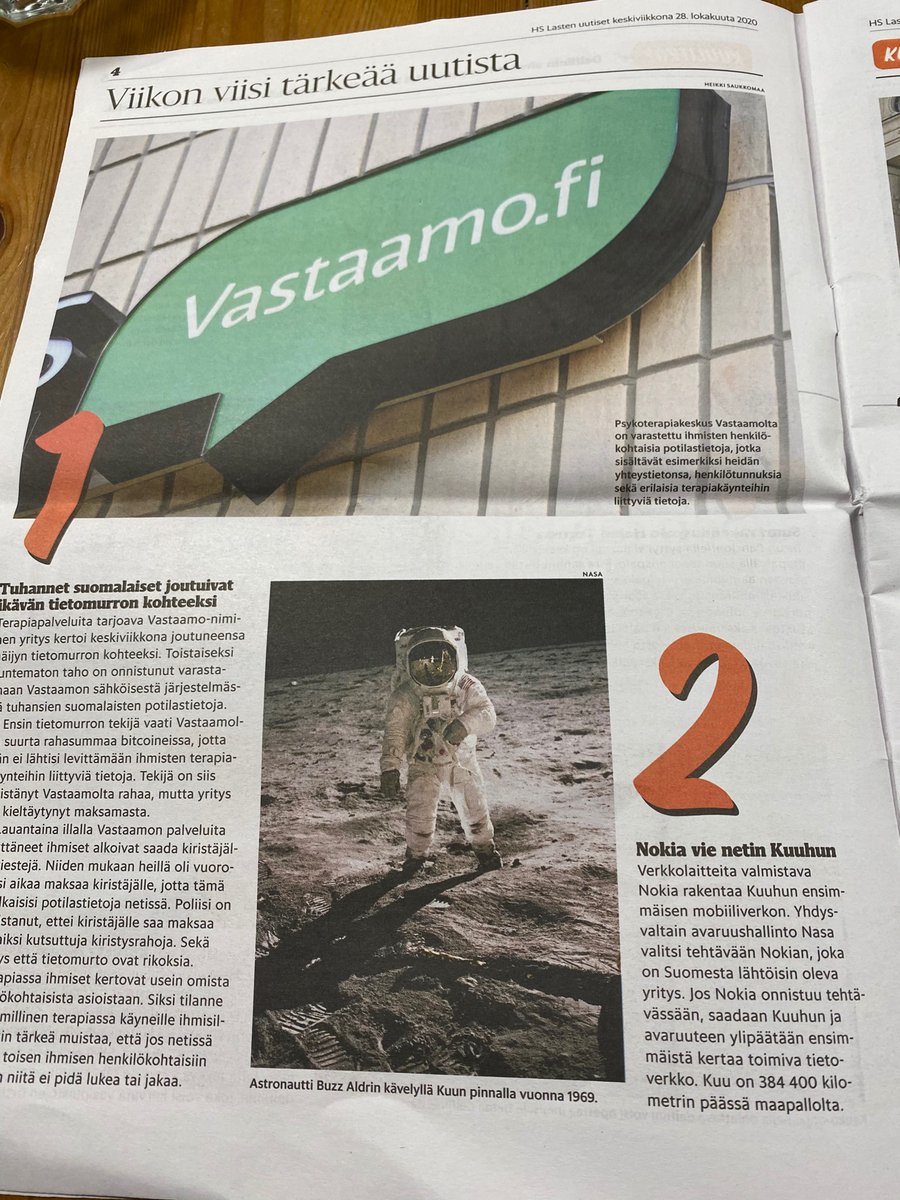 Larugirl's tweet photo. HS Lasten Uutiset on helppo tapa sivistää jälkikasvua ja kerrata samalla itse viikon oleelliset asiat. 👍 https://t.co/vYEqpILY5W