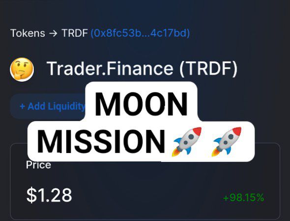 TraderFinance_'s tweet photo. $TRDF gaining momentum 🚀🚀 https://t.co/MR0jkaBiDW