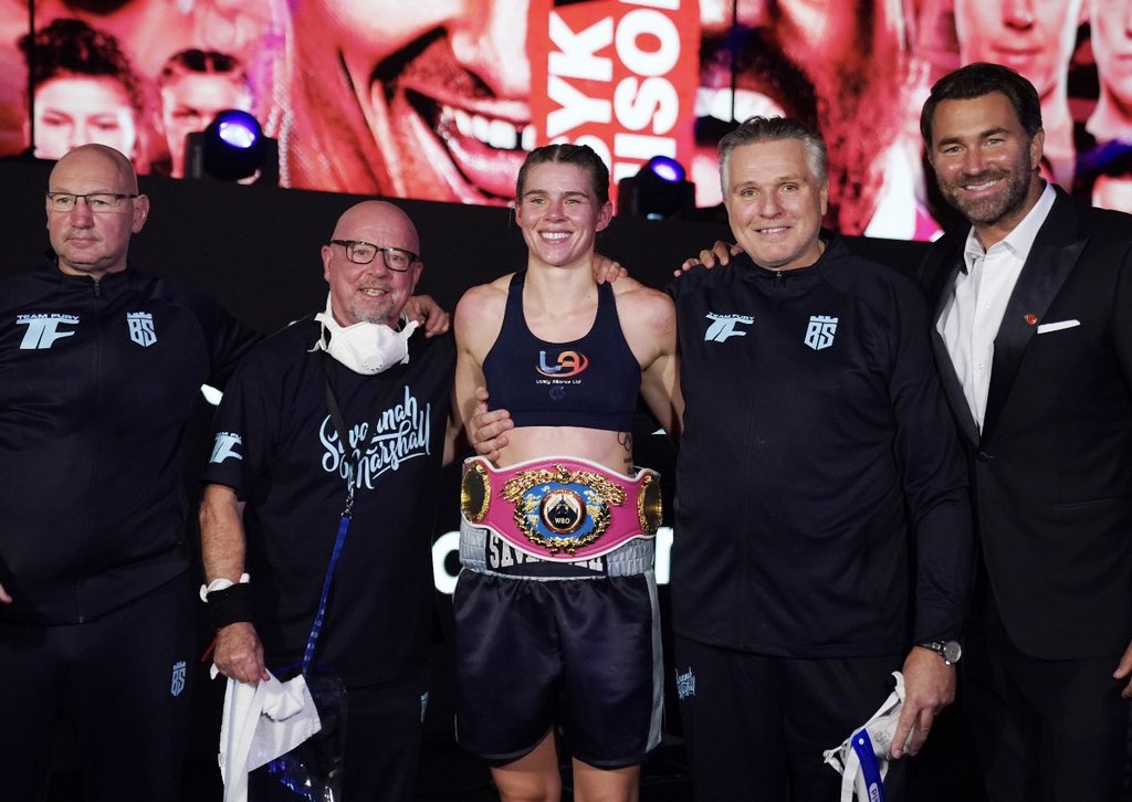 Savannah Marshall tweet media