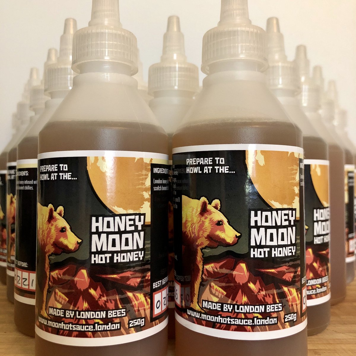 MoonHotSauce's tweet photo. Competition winners have now been picked, and the the lucky 3 who will be getting a bottle of extra spicy Honey Moon are:

Elena Arpels, Lewis Pope and Mark Foster

Congratulations! Your prizes will be posted out in the next few days. https://t.co/kPUfvV1m6Y
