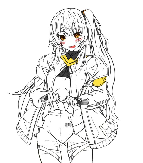 もう一回45姉描いてる 