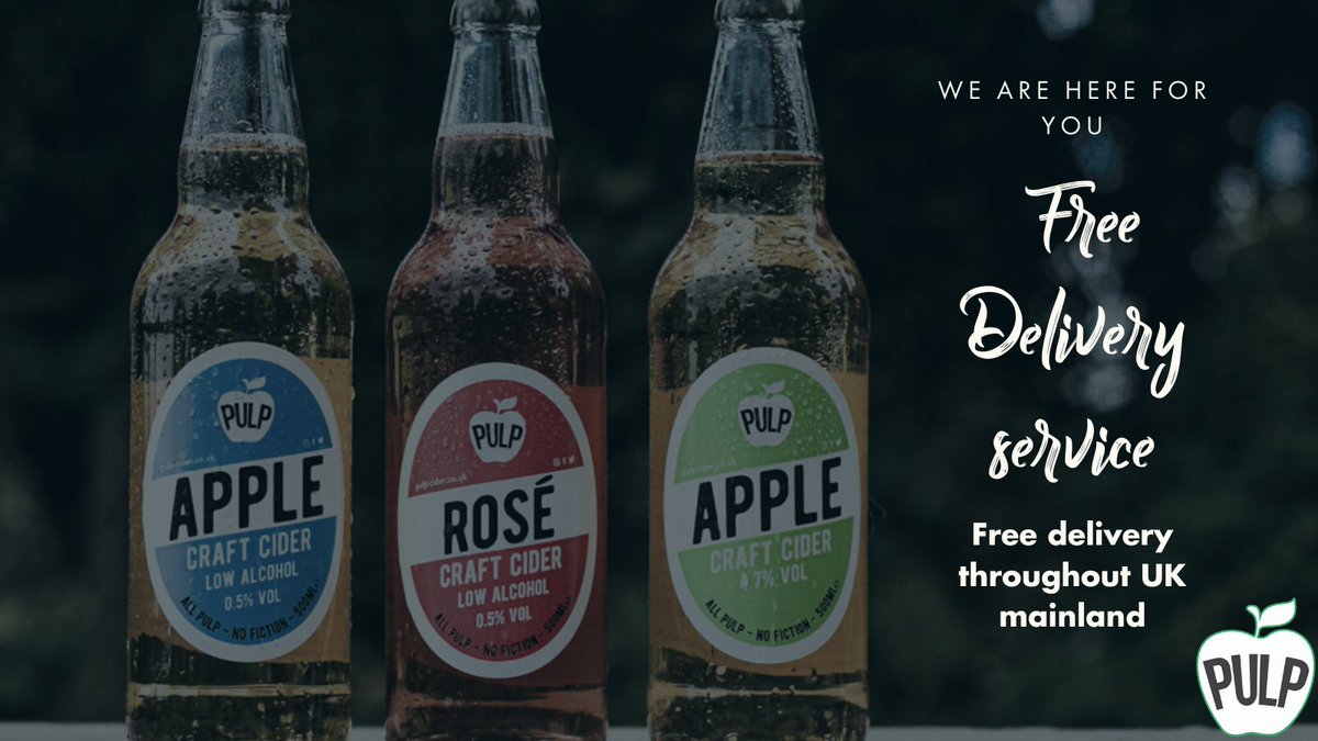 We deliver free to all of mainland UK.
#cider #freedelivery