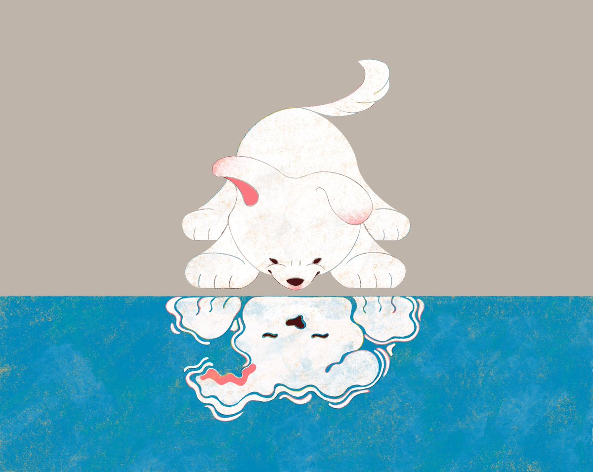 「11月1日は「犬の日」なんですね、
最近のわんちゃんたちを…?
 #犬の日 」|こみひかるこ Illustrator_個展7月のイラスト