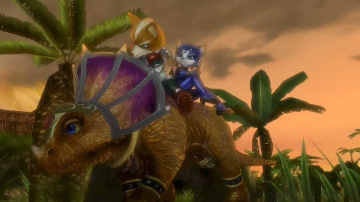 Tricky is another character who never went on to have his own game, but who appeared in another franchise. Interestingly, he became a character in the Star Fox series. 6/28 #DiddyKongRacing  #StarFox  #StarFoxAdventures  #StarFoxAssault