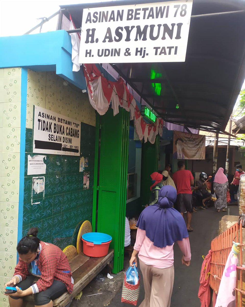 nickoanggoro's tweet photo. Buat yg doyan Asinan Betawi legendaris Pasar Jangkrik H. Asymuni.....
Siap anter ampe depan rumah, kantor, apartment dll.....kirim ke se-jakarta raya dan sekitarnya
WA aja 081295405025 ato follow IG babang_asinan
@drhaltekehalte
#jastipdhkh
#asinanbetawi
#asinansayur
#asinanbuah https://t.co/4oZz5Ab74V
