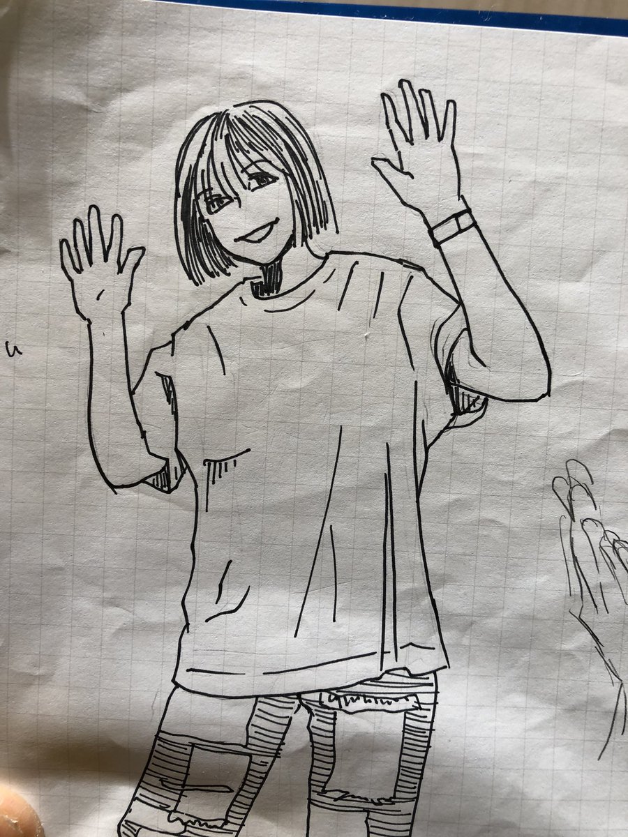 ヴィレヴァンのフリペに浅野いにお先生が小豆という方の似顔絵描いてたので私もチャレンジ一年生してみた 