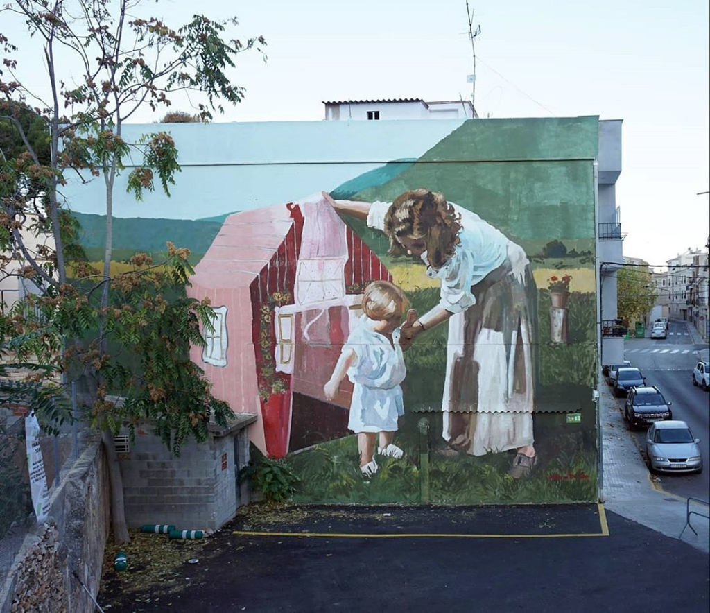 brababella's tweet photo. #Streetart: #Confinamiento by #MohamedLghacham @ #Cheste, Spain, for #GraffiteaCheste
https://t.co/FSQhJYF8a1 #arteurbana #urbanart #murals #muralism https://t.co/i5ZE1iRt7z