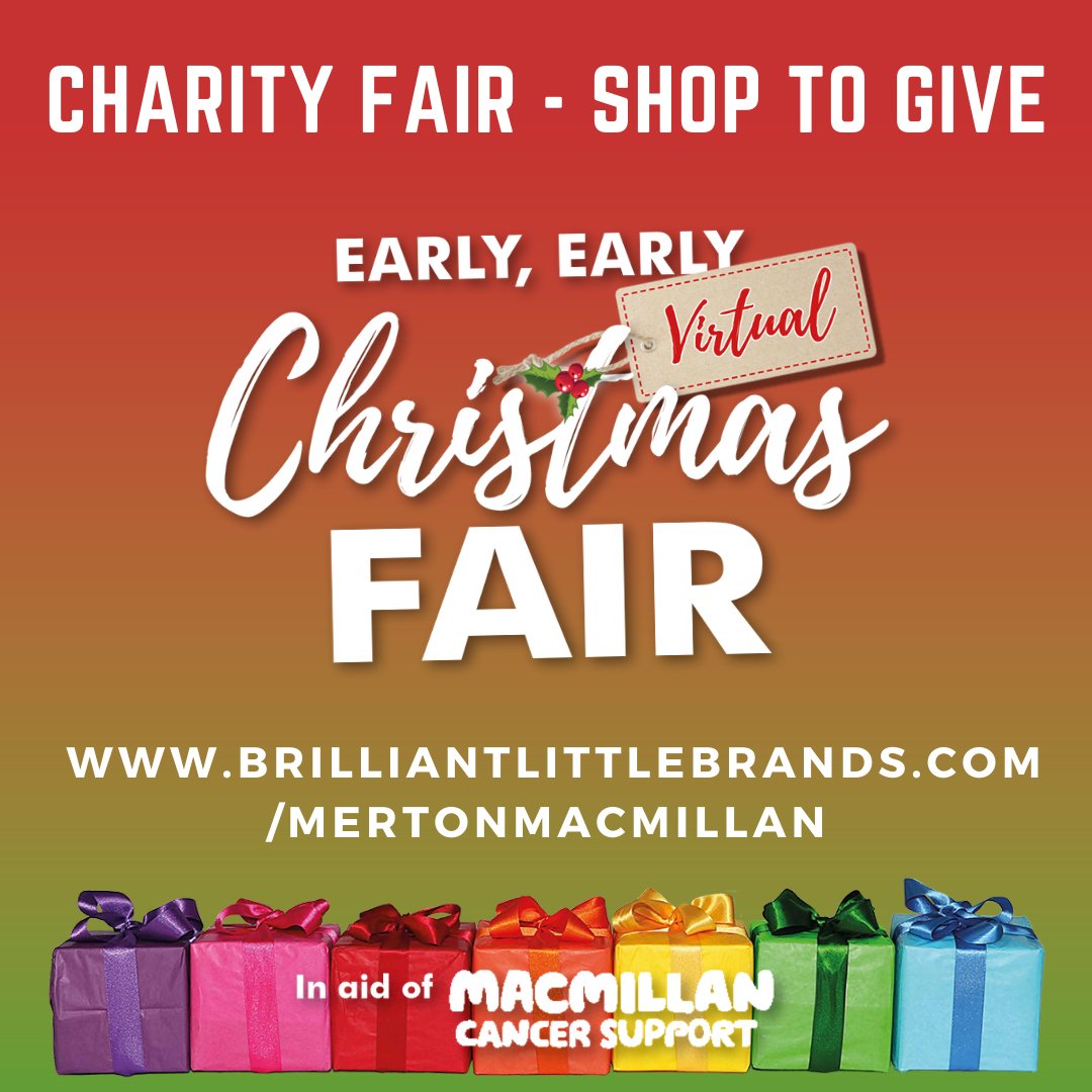 MertonMacmillan's tweet photo. Lockdown - we can help! The perfect opportunity to get some safe Christmas shopping done from the comfort of your home. 
Come to our online fair and get your Christmas gifts for all the family!
Scroll through https://t.co/Bs3ge0h3Iz https://t.co/v04r1mnBem