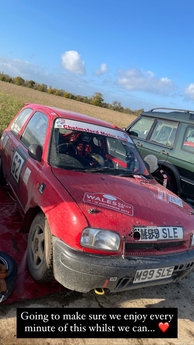 Shared this yesterday afternoon...

#mymotorsport #nissanmicra #stagerally
