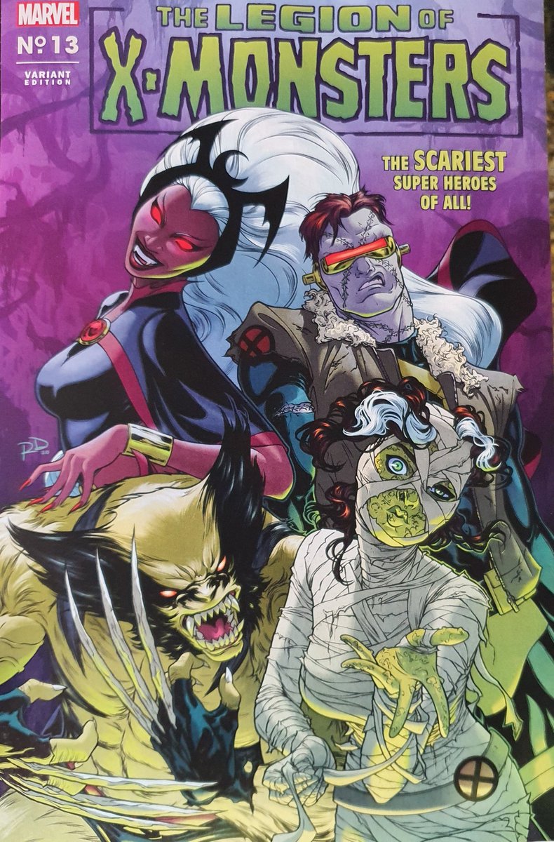 MuseumStorm's tweet photo. X-Men vol.5 issue 13,
Dec.2020.
Horror Variant by Russell DAUTERMAN. Spectacular as always. Love his work.
Am I the only one who noticed the strangest thing on this cover? It says Legacy 657! Mmm..... https://t.co/LsOzdKghc3