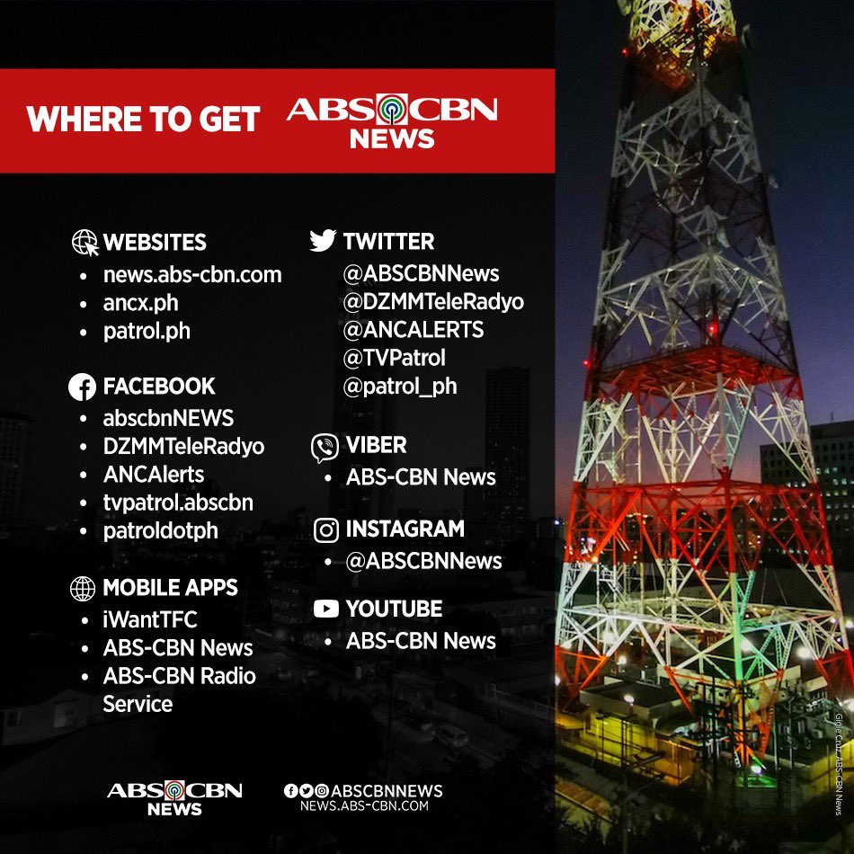 ABSCBNpr's tweet photo. Dahil ligtas ang may alam, laging maging updated sa balita tungkol sa bagyong #RollyPH sa pamamagitan ng iba-ibang plataporma ng ABS-CBN News. 

Maaari ring sumali sa ABS-CBN News on Viber:
https://t.co/7UjfMXk8TY https://t.co/GVtSFHL6Wn