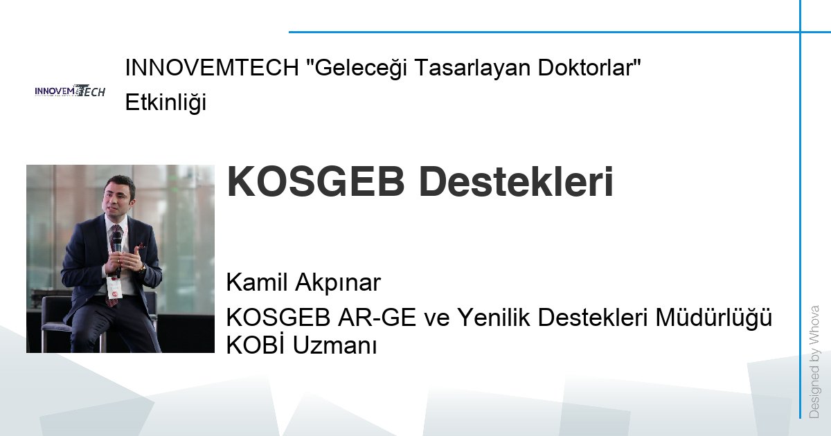 kmlkpnr's tweet photo. #innovemtech "Geleceği Tasarlayan Doktorlar' Etkinliği - 6 Kasım 2020 tarihinde düzenleniyor. Konuşmacılar arasında ben de varım. 

Kayıt İçin: https://t.co/AOzpJz7Fa0 https://t.co/zPos26QZxR