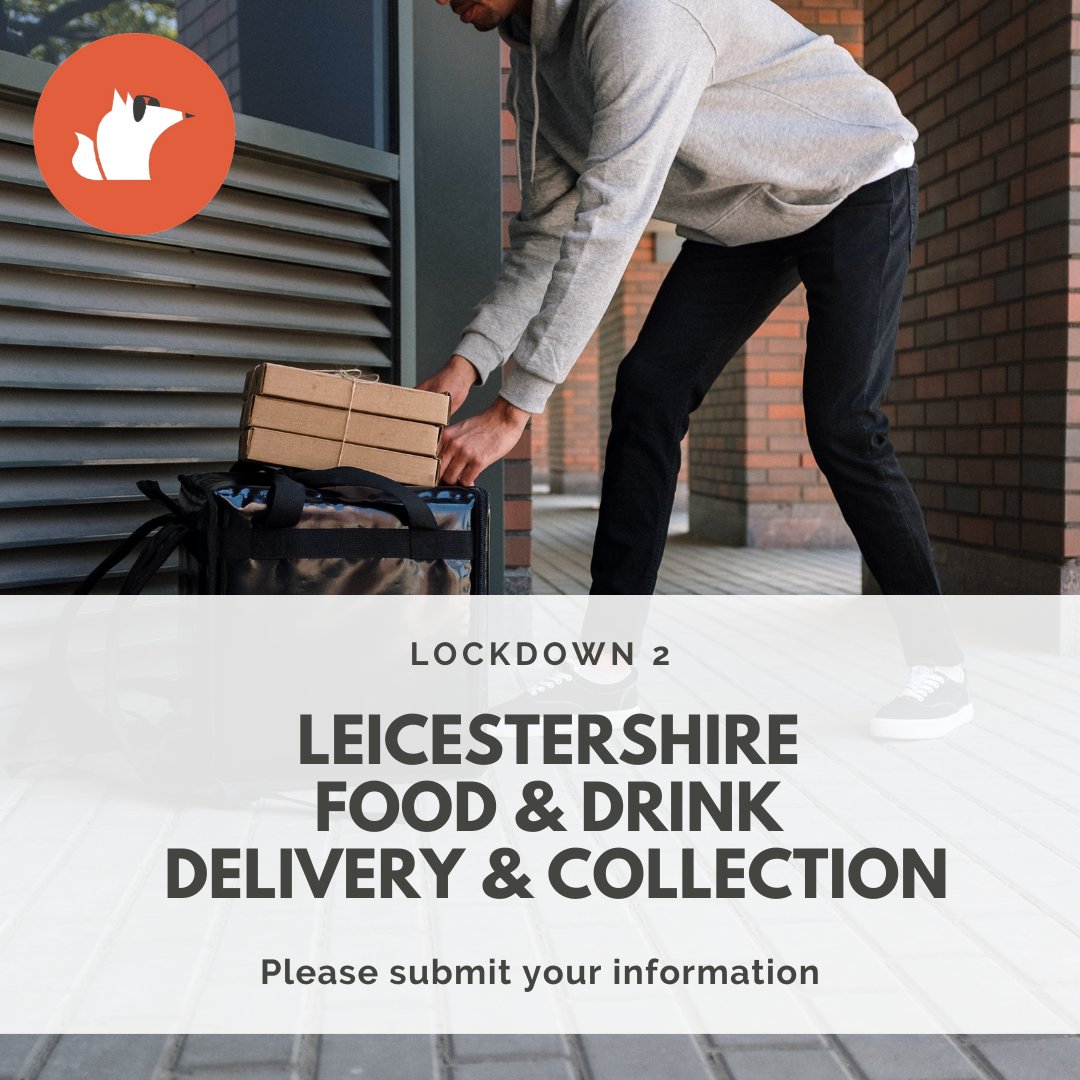 ⭐️Please share⭐️

As lockdown 2 comes around so our delivery &amp; collection guide returns. If you run a food/drink business, or know someone who does, please submit the info here so we can offer the best guidance to people right across Leicestershire. 

➡️ coolasleicester.co.uk/lockdown-2-foo…
