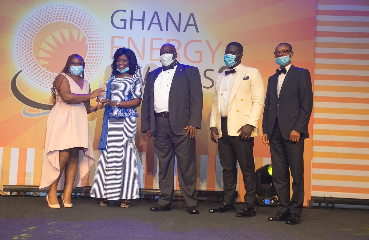 GRIDCo_ghana's tweet photo. @GhGridCo wins big at Ghana Energy Awards! #BrandOfTheYear #EnergyCompanyOfTheYear #GhanaEnergyAwards2020 https://t.co/Cw4pIi0pgQ