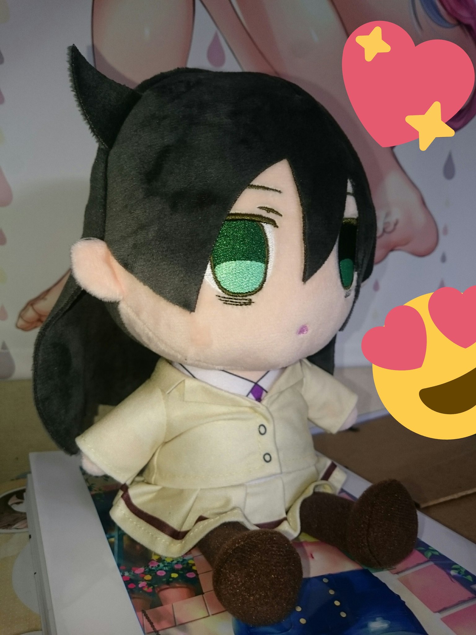 とみなが Skeb始めました わたモテ 黒木智子ぬいぐるみゲットした O V 色んな角度から見ても可愛い 智貴と こみちゃんのぬいぐるみも販売して欲しい Q T Co 3gjumgp2wf Twitter