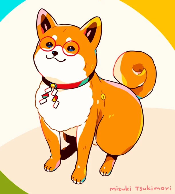 今年も眼鏡イッヌ??
 #犬の日 