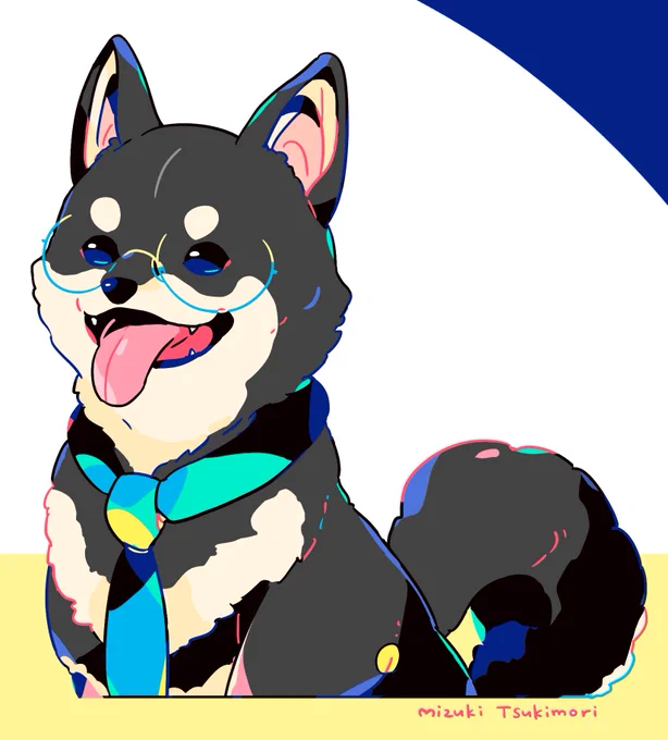 今年も眼鏡イッヌ??
 #犬の日 