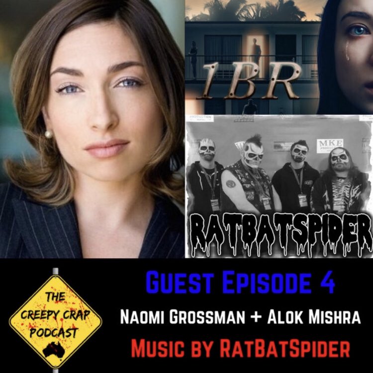 To celebrate the release of <a href="/1BR_Film/">1BR Film</a> in Australia tomorrow, I had the pleasure of chatting with the stunning <a href="/naomiwgrossman/">Naomi Grossman</a> and producer Alok Mishra!! The newest episode of Australia’s favourite horror podcast is now available on all major podcast apps!!