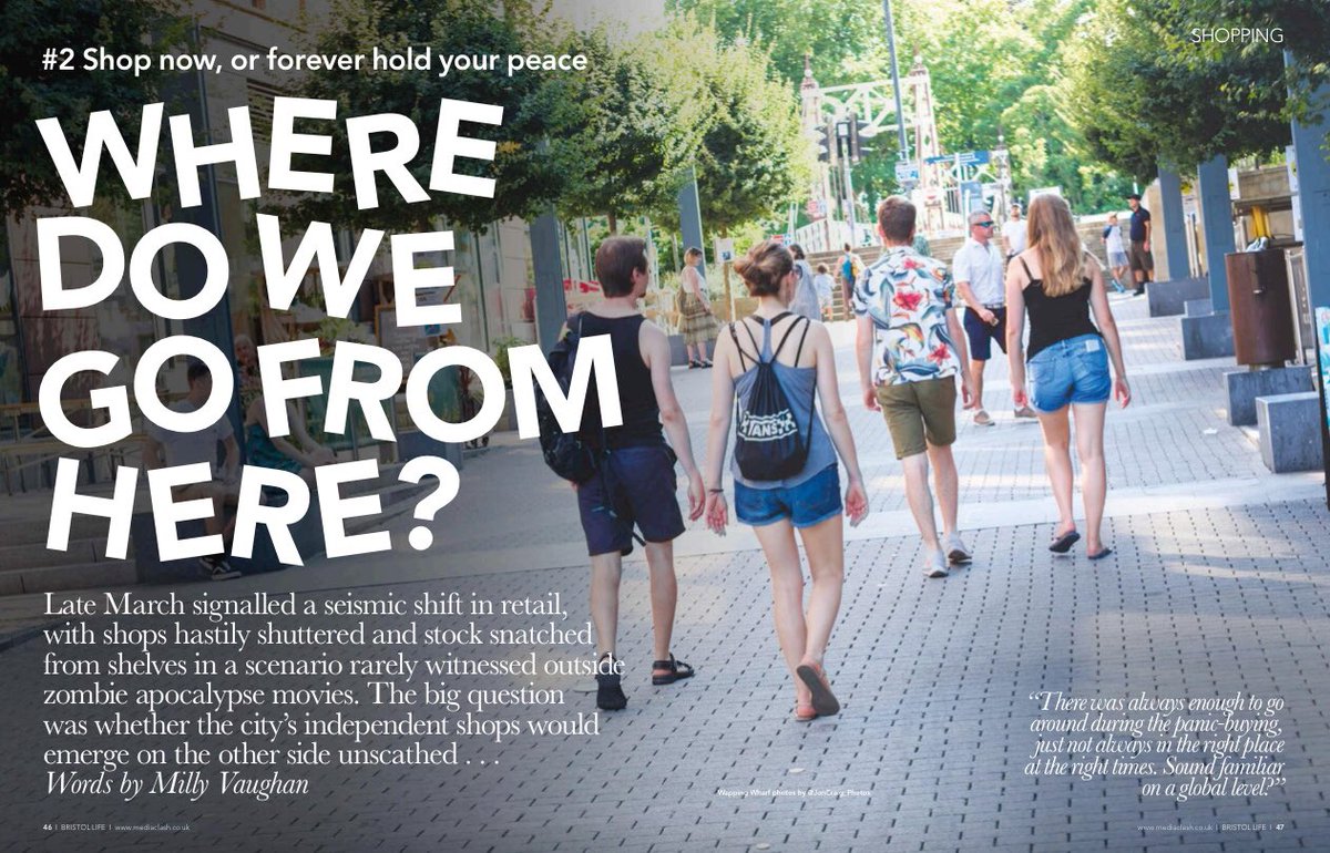 So many local independent shops worked hard to up their online game during the last lockdown. If you want them to survive during this next one, take your early Xmas shopping to their websites rather than using the chains 🙏