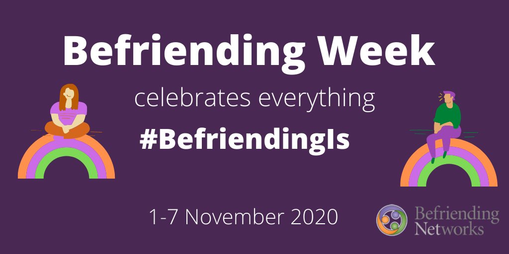 mencap_charity's tweet photo. Today is the start of Befriending Week! 🙌
We'll be sharing stories this week about what #BefriendingIs. 📖
#Befriending gives people who might be lonely a chance to meet others. 👩‍🦱🤝👱‍♂️
What does befriending mean to you? ❓
Let us know! 👇 https://t.co/w7cDWAbfjO