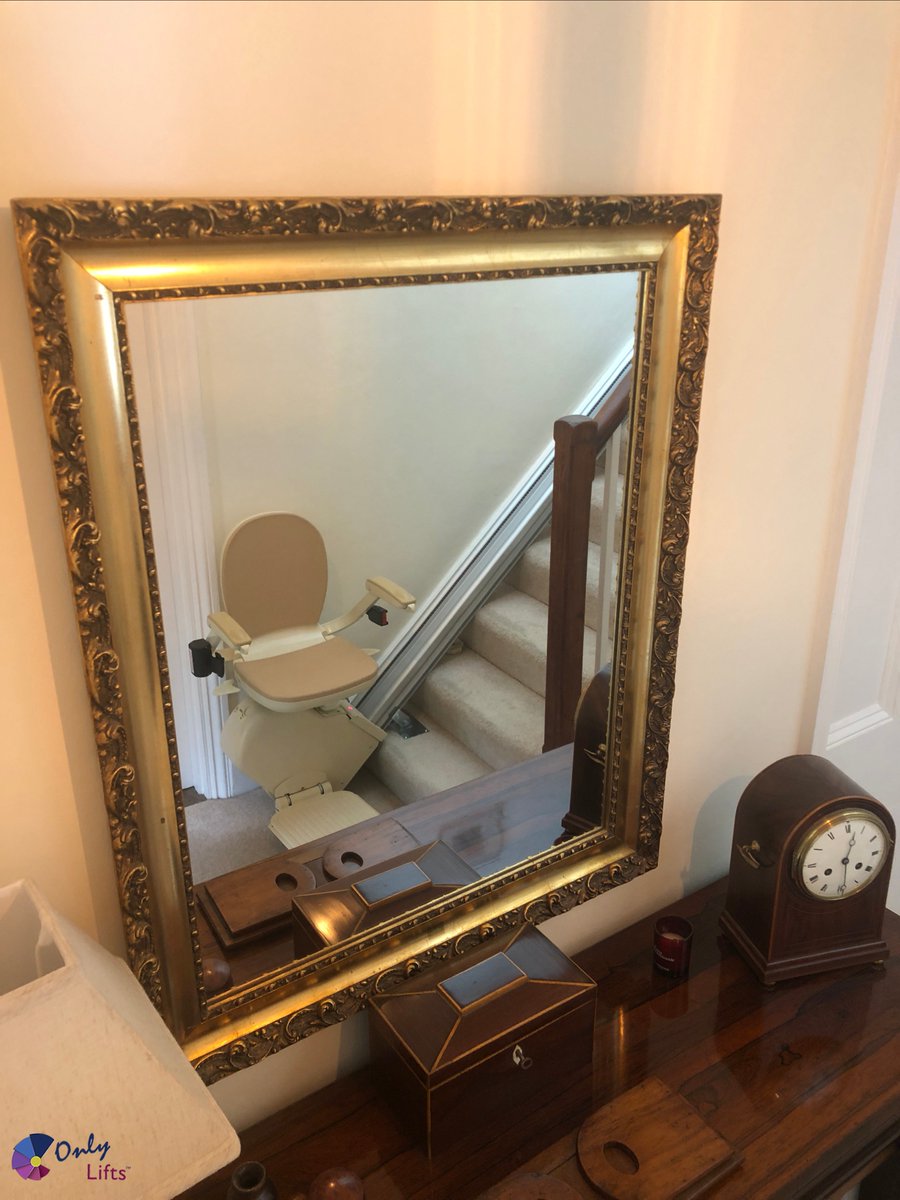 There will always be a visual impact on the home when fitting a stairlift; good design, smooth edges, hidden wiring and neutral colours help to reduce this impact. Only Lifts - Always looking for opportunities to go above and beyond.