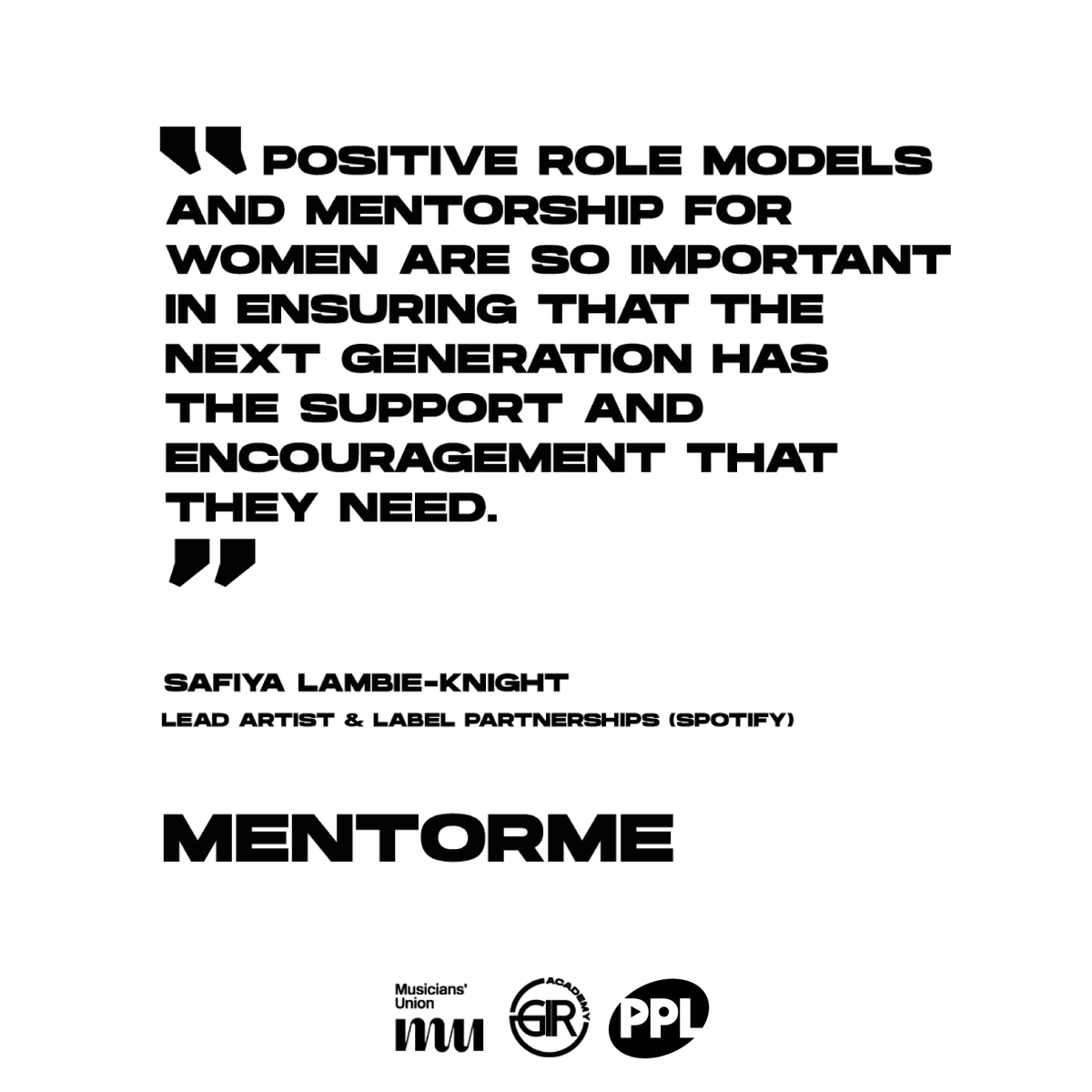 Girls I Rate (@girlsirate) on Twitter photo Today's the day! π
EMPOWERING the future female 4pm π€ <a href="/iamsafiya/">Safiya Lambie-Knight</a> <a href="/SholaAma/">Shola Ama</a>
#Mentorme #GIRArtsacademy π
#SundayMotivation
π€πΏ <a href="/PPLUK/">PPL</a> Γ <a href="/WeAreTheMU/">Musicians' Union</a> Today's the day! π
EMPOWERING the future female 4pm π€ <a href="/iamsafiya/">Safiya Lambie-Knight</a> <a href="/SholaAma/">Shola Ama</a>
#Mentorme #GIRArtsacademy π
#SundayMotivation
π€πΏ <a href="/PPLUK/">PPL</a> Γ <a href="/WeAreTheMU/">Musicians' Union</a>
