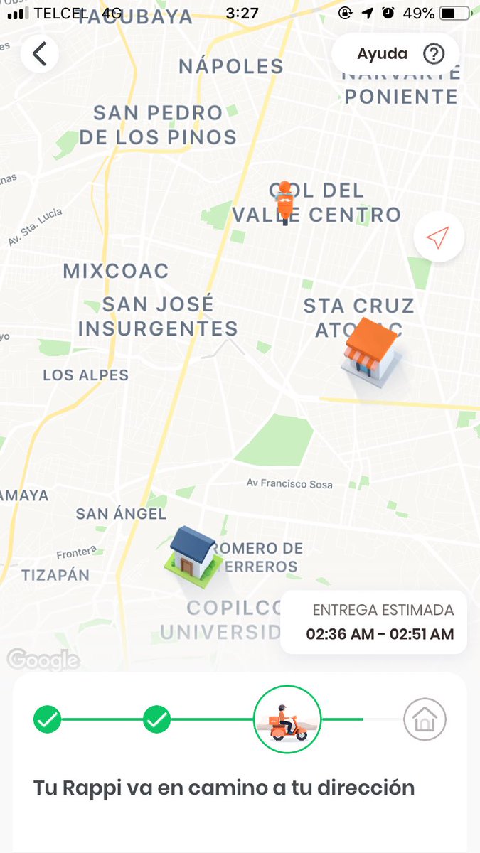 bersabu's tweet photo. @RappiMexico Llevo más de una hora esperando mi pedido y el repartidor no quiere traerlo porque no le conviene el costo. Que mierda de servicio. Necesito mi dinero de vuelta. https://t.co/mMdSlYXZbh