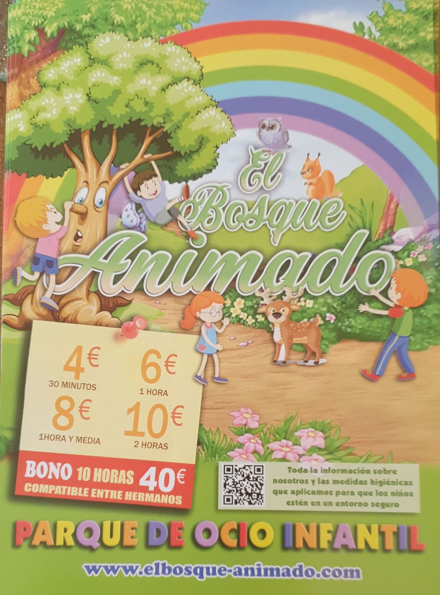 ElBosqueAnimad2's tweet photo. Entrada libre al parque!🎁🎀😍 https://t.co/fkJ7AeTzuN