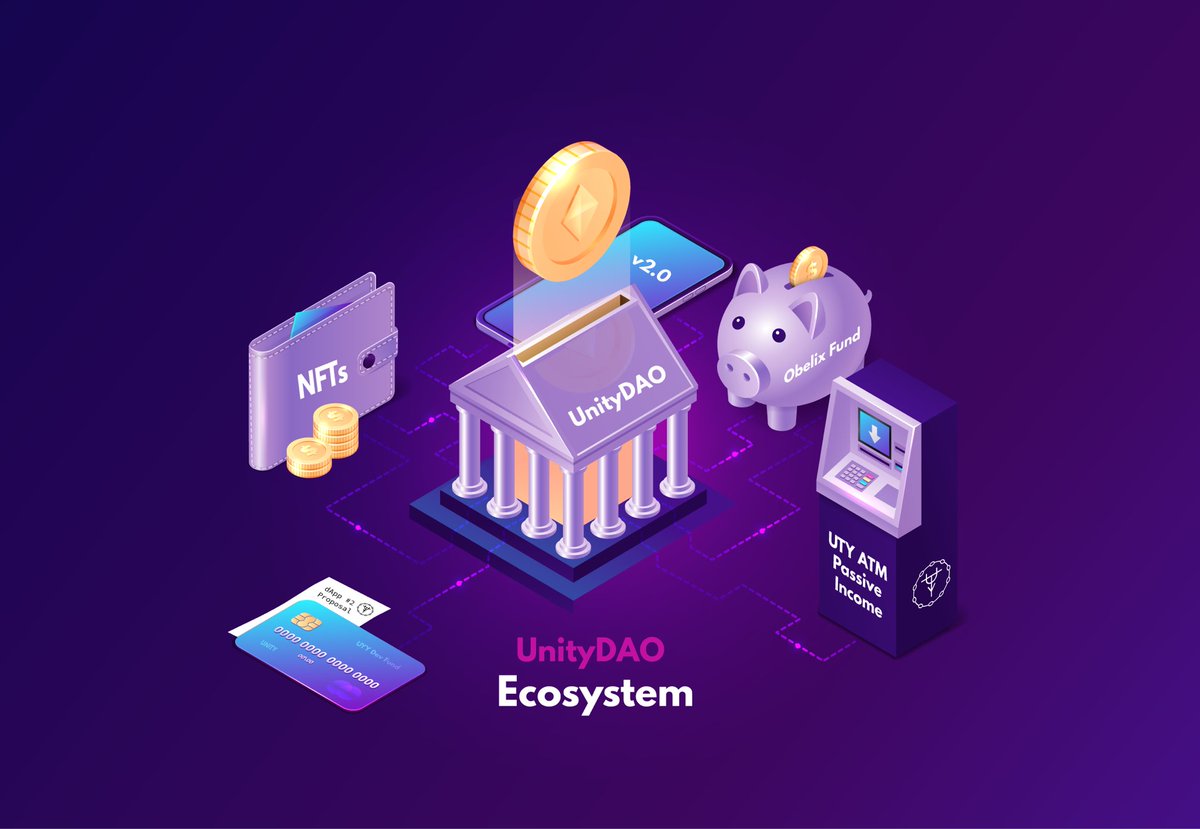  $UTY   @UnityDAO  https://unitydao.gitbook.io/unitydao/&nbsp;With its ample Ecosystem of a DAO is currently making moves in  $DeFI: $OBELIX Community Hedge Fund is coming soon  http://obelix.fund&nbsp; But also in the  $NFT Market, we are taking over  @rariblecom with our  #Pokemon alike cards 