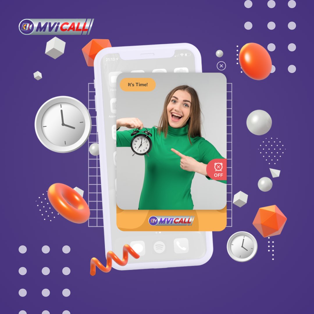 mvicall's tweet photo. Set videomu sebagai alarm-mu pakai MviCall!
.
Download App-nya sekarang di Appstore dan Playstore!
.
.
.

#mvicall #mvicallindonesia #nelfonseru #gantiringtone #expressyourcall
#videotone #videoalarm #liveexplore #tampilanbaru #fiturbaru
#wfh https://t.co/3aUwFiS8A8