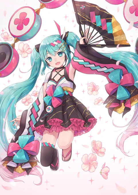 #初音ミク 
#初音ミクのイラストだけで興味を持ってくれる方へ届け
ミクさん大好きです!! 