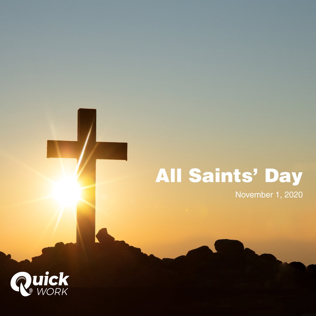QuickWorkph's tweet image. It is not an ordinary day, but a blessed and Holy day to receive and pray blessings.

#allsaintsday #allsaints