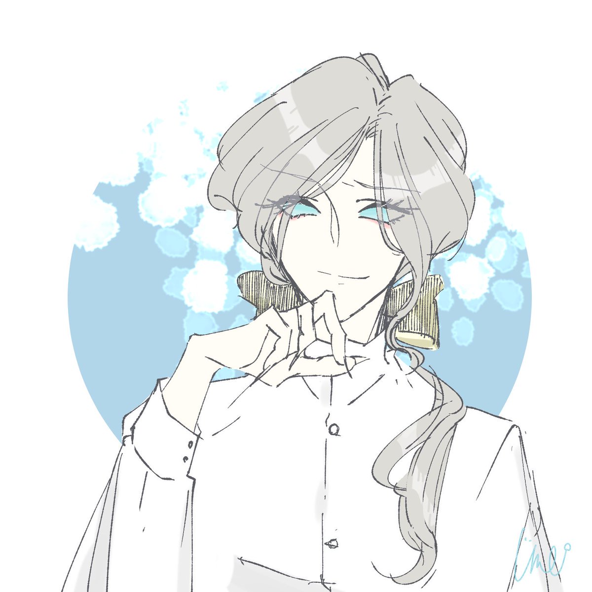 およそ一年前と比べるとやっぱり微妙に描き方変わってるね 睫毛が控えめになってる 低浮上なume うめまる のイラスト およそ一年前と比べるとやっぱり微妙に描き方変わってるね 睫毛が控えめになってる 低浮上なume うめまる のイラスト