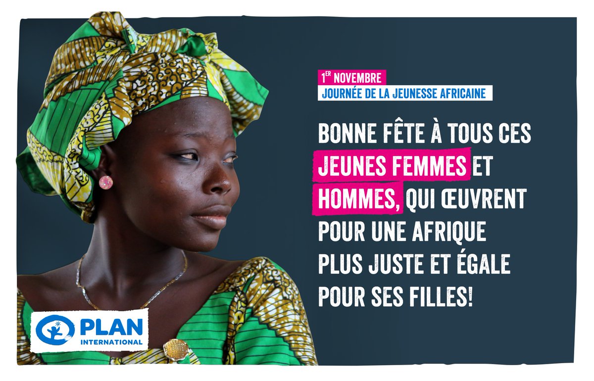 Bienvenue au mois de Novembre!😉
Mois de la Jeunesse Africaine!✊

#AfricaYouthDay2020 
#BuildingABetterAfrica